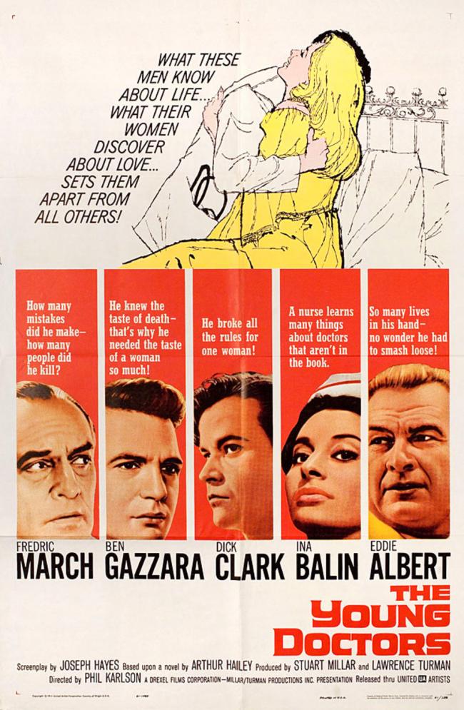 THE YOUNG DOCTORS BOX OFFICE USA 1961