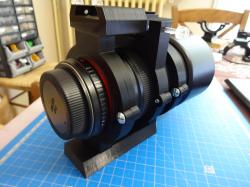 samyang,135,F:2,bracket,vixen dovetail,fast release photo