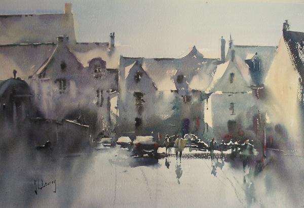 Aquarelles de : Jean Luc Decron