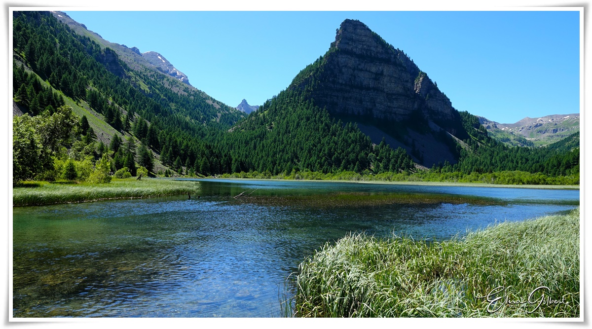 Le lac des Sagnes (Mercantour)