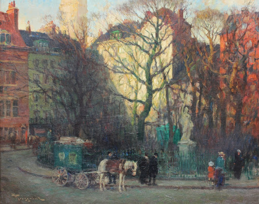 Peinture de : Fernand Toussaint