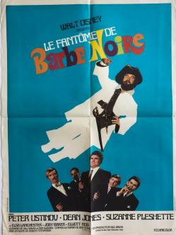 LE FANTOME DE BARBE NOIRE  BOX OFFICE FRANCE 1968 