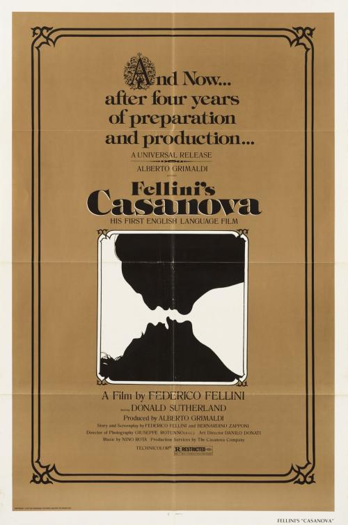 CASANOVA BOX OFFICE USA 1977
