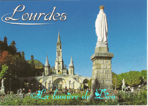 Lourdes : la basilique du Rosaire