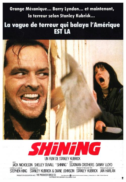 SHINING BOX OFFICE USA 1980