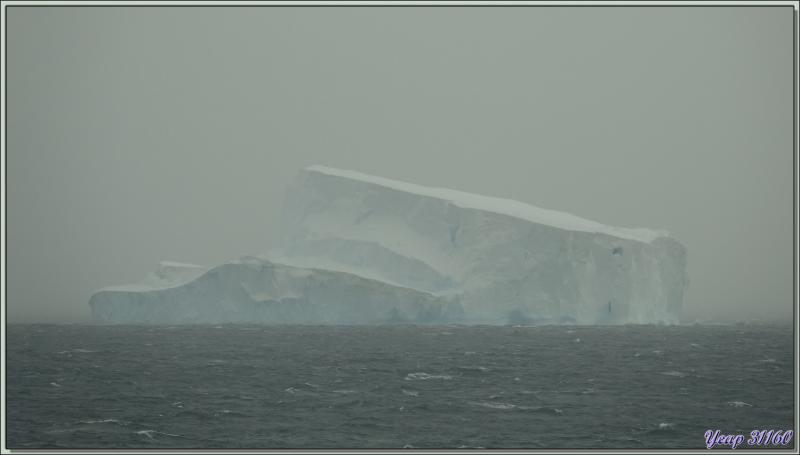 03/03/2022 : navigation très monotone entre Mer de Ross et Mer d'Amundsen - Antarctique