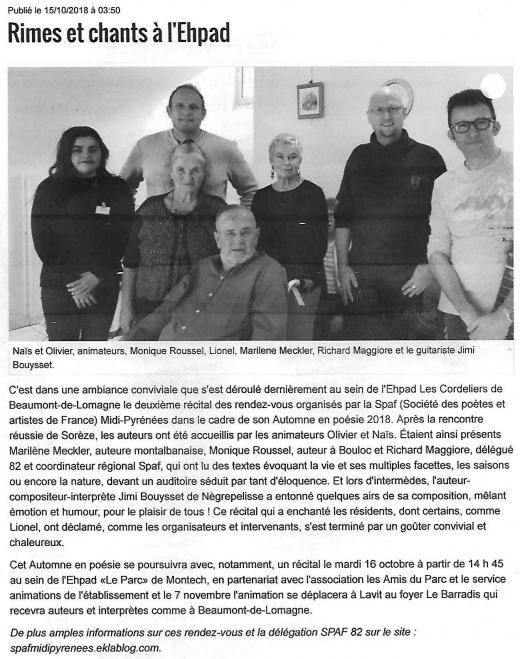 BEAUMONT 10 OCTOBRE