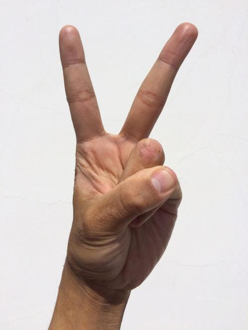 Vous ne devez plus faire le signe “peace” sur vos photographies