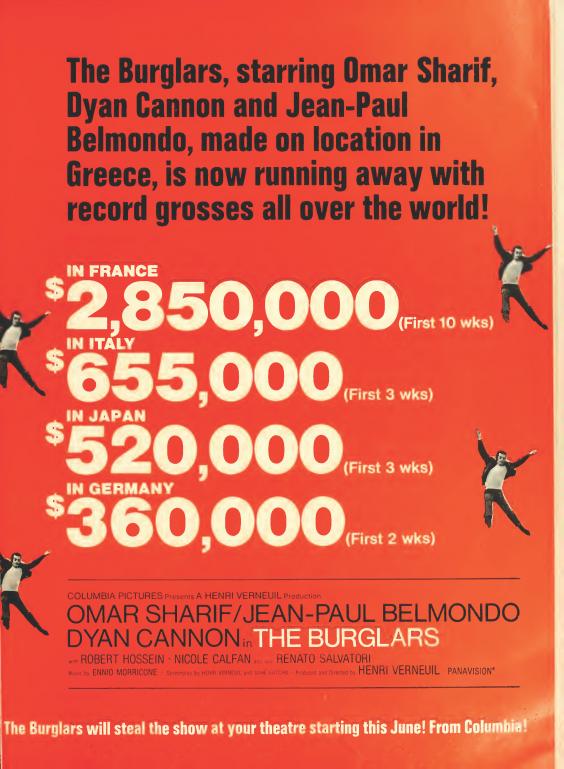 BOX OFFICE USA DU 15/06/1972 AU 21/06/1972