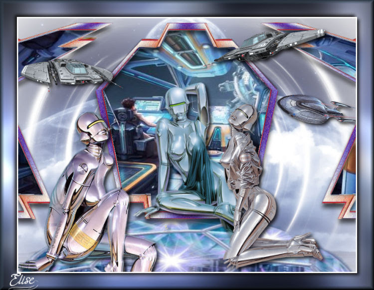 Repos dans la navette spatiale