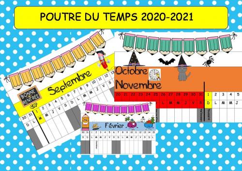POUTRE DU TEMPS 2020-2021