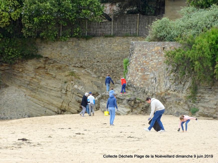Nettoyage Plage de la Noéveillard Pornic juin 2019