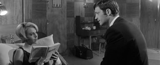JEAN SEBERG ET JEAN PAUL BELMONDO