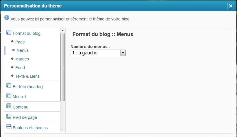Exemple de thème à l'usage des débutants