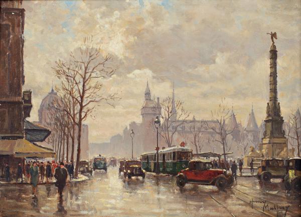 Peinture de Henry Malfroy
