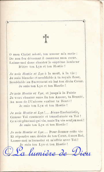 Lys et hostie