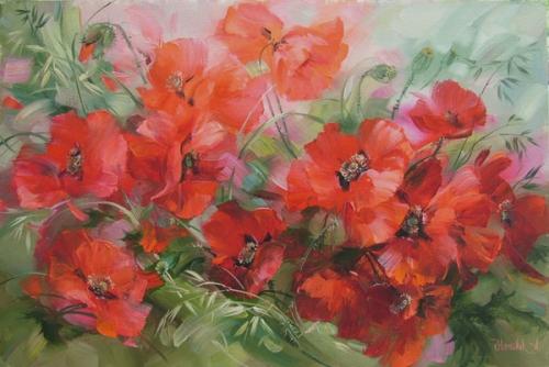 Peinture de :Anna Homchick