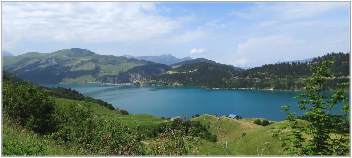 LE  BARRAGE  DE  ROSELEND  SAVOIE 