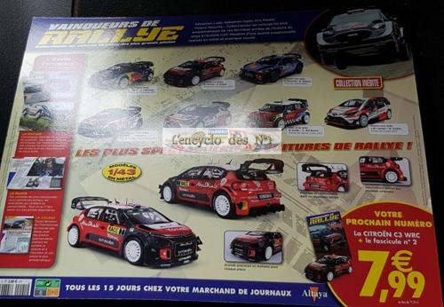N° 1 Vainqueurs de rallye - Test 