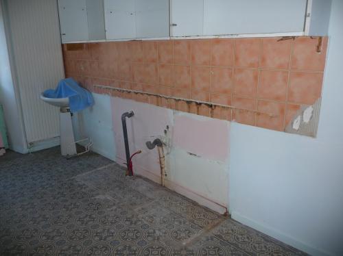 Démontage cuisine, evier démonté