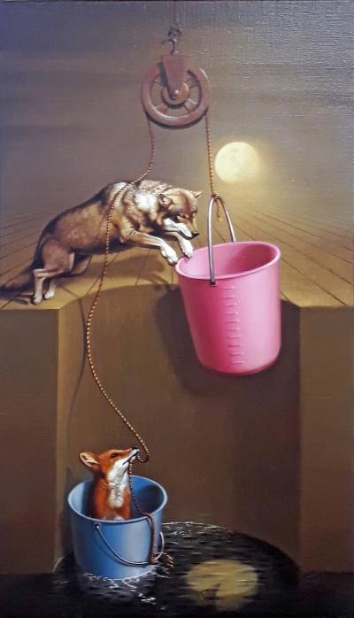 L'exposition "Les Fables de La Fontaine" au Château de Vascoeuil