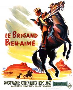 LE BRIGAND BIEN AIME BOX OFFICE FRANCE 1957 AFFICHE DE BORIS GRINSSON