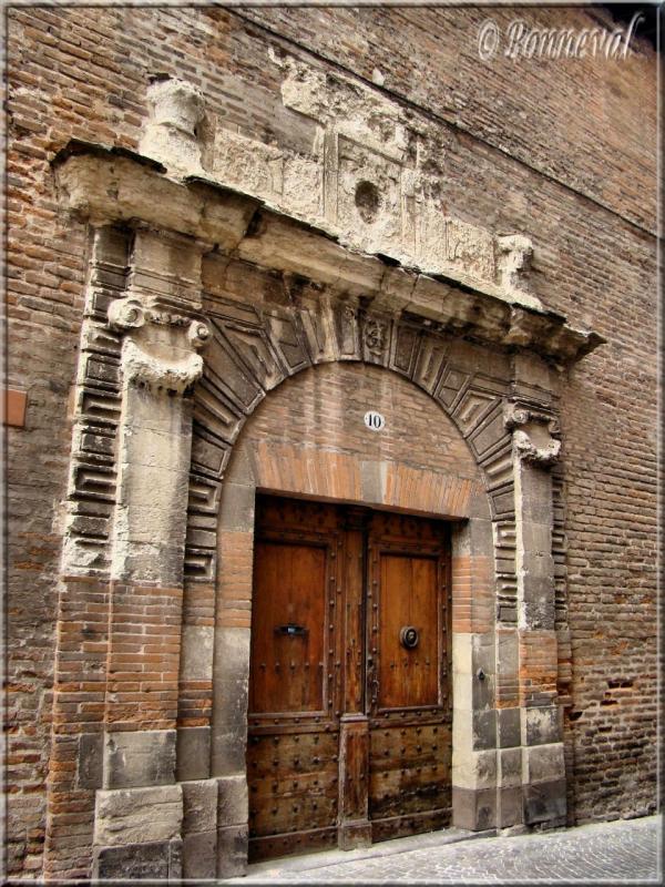 Albi porte Renaissance dans la vieille ville
