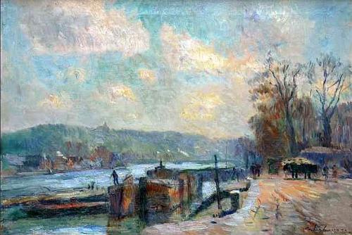 Peinture de : Albert Lebourg