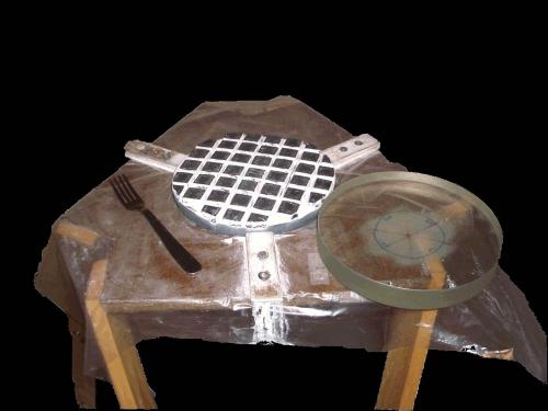 poste de travail polissage de miroir