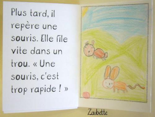 Mini-livre à lire tout seul et à illustrer - CP