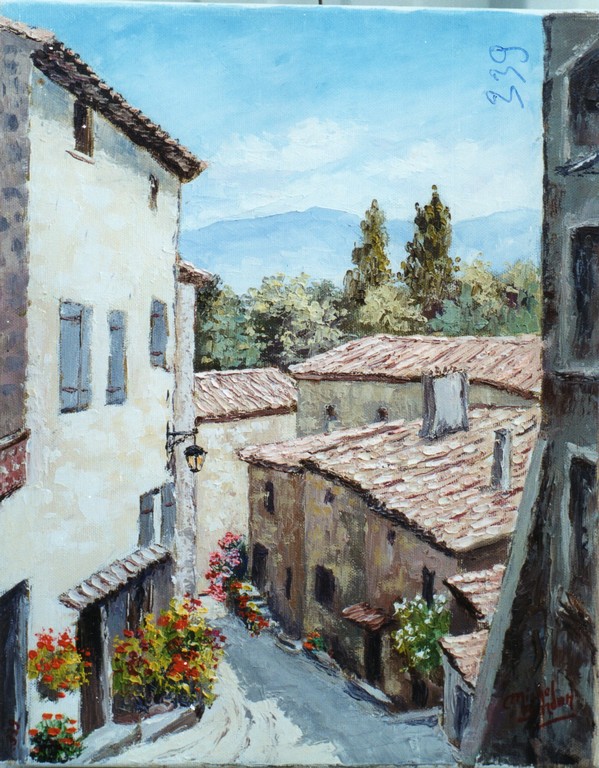 Peinture de : Michel Bendon