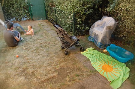 Dans la grande baignoire