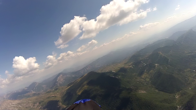 La course avec le vent
