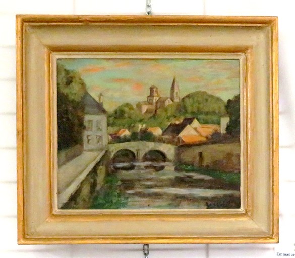 Emmanuel-Charles Bénézit, peintre réputé du XXème siècle, tissa des liens avec le Châtillonnais....