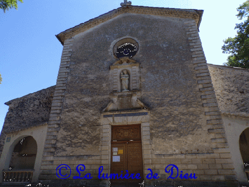 Lurs, la chapelle Notre-Dame des Anges