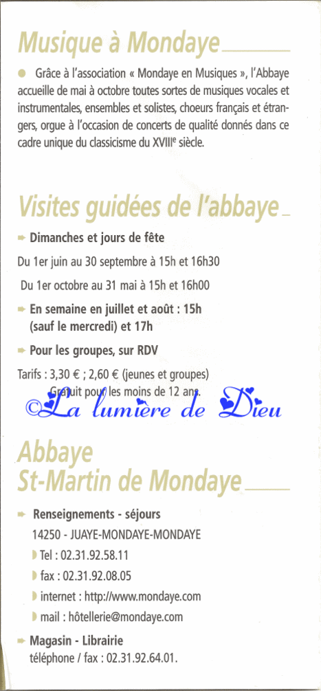 Abbaye Saint Martin de Mondaye