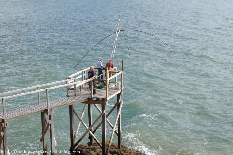 Pêche au carrelet à Pornic 