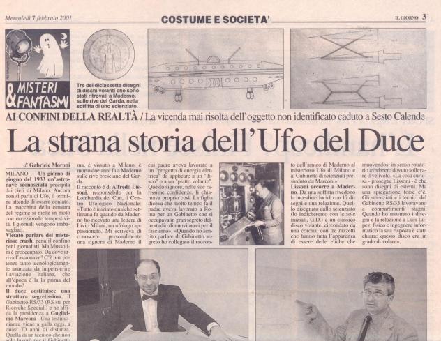 MADERNO LE ROSWELL ITALIEN