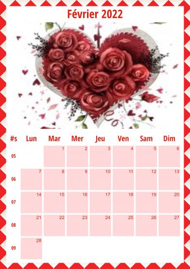 Bonjour Mois de Février 2022 !