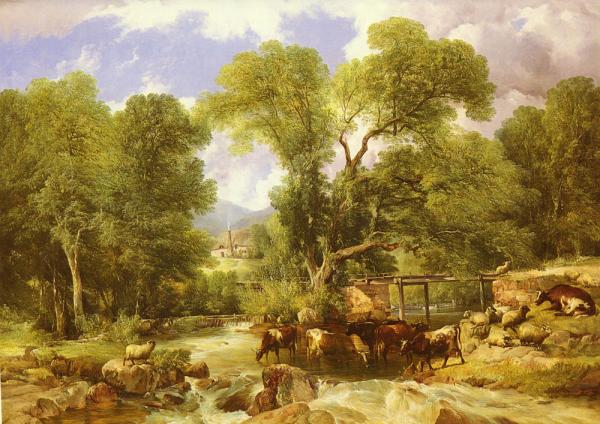 Peinture de :Thomas Sidney Cooper 