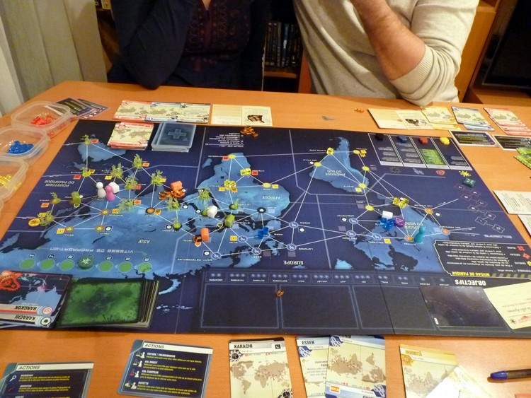 Pandémie Legacy (fin décembre 1)