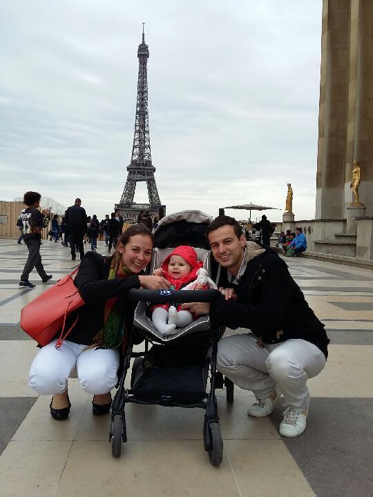 Céline (ma belle-fille), Alice et Aurélien (mon fils)