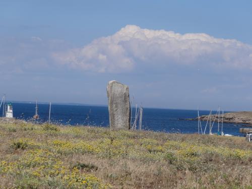 Su les chemins dHoedic , le port de l'Argol