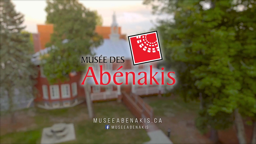 Abénakis Musée vidéo accueil (capture d'écran)