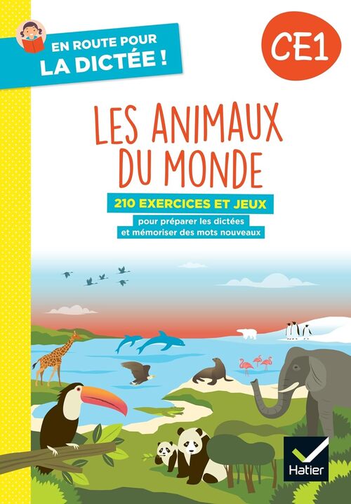 Bout de Gomme et son livre : les animaux du monde 