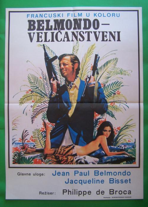 LE MAGNIFIQUE - BOX OFFICE JEAN-PAUL BELMONDO  1973 