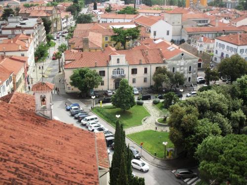 Vue de la Tour de la Ville à Koper