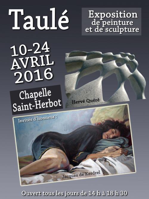 Exposition à la chapelle St Herbot à Taulé