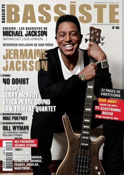 JERMAINE JACKSON FAIT UNE INTERVIEW AVEC BASSISTE MAGAZINE