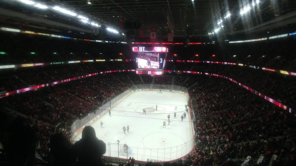Anaheim Ducks versus Ottawa Senators at Canadian Tire Centre on February 15th 2024